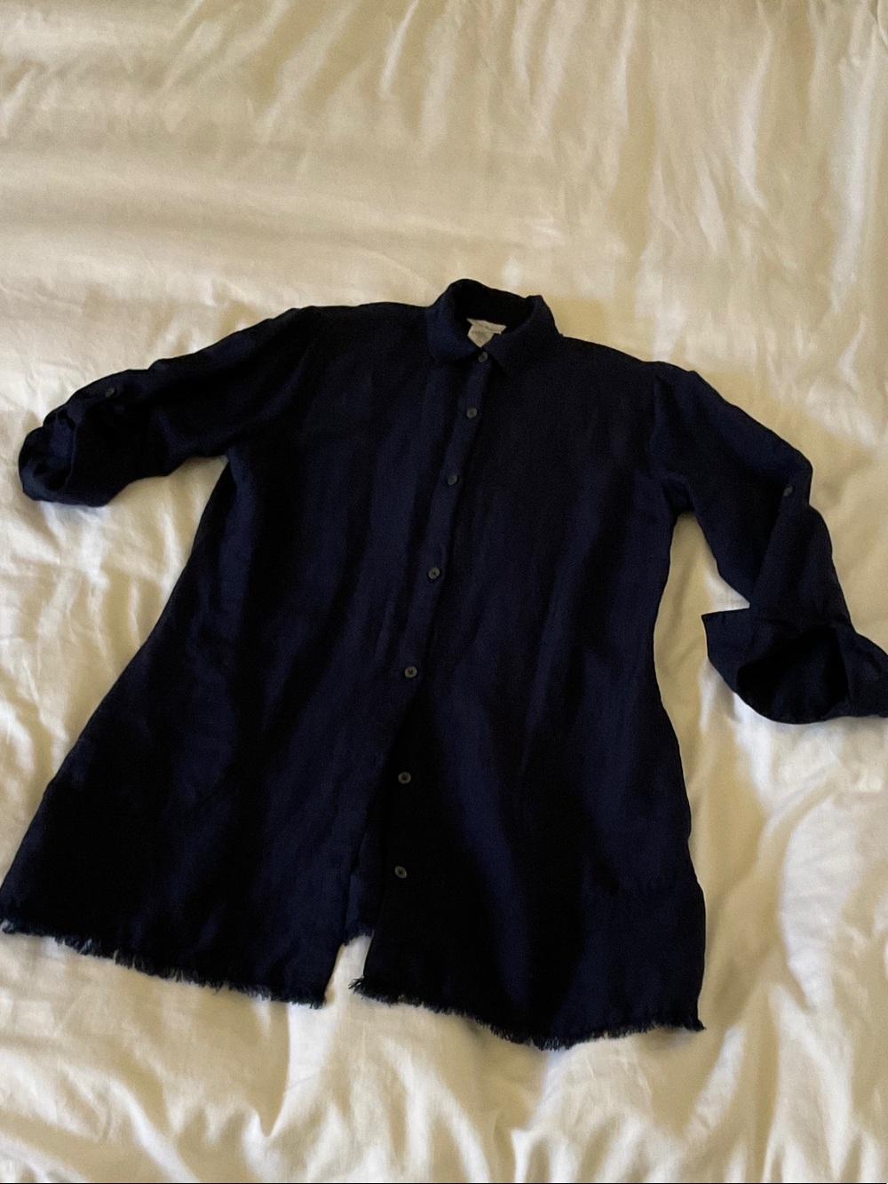 Tommy Bahama Women’s Navy Blue Mini Shirt Dress size s/p